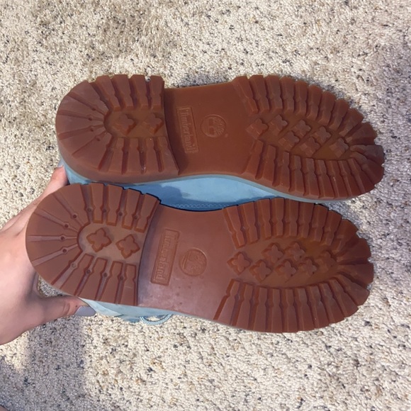 Womens blue timberland boot - Picture 3 of 3